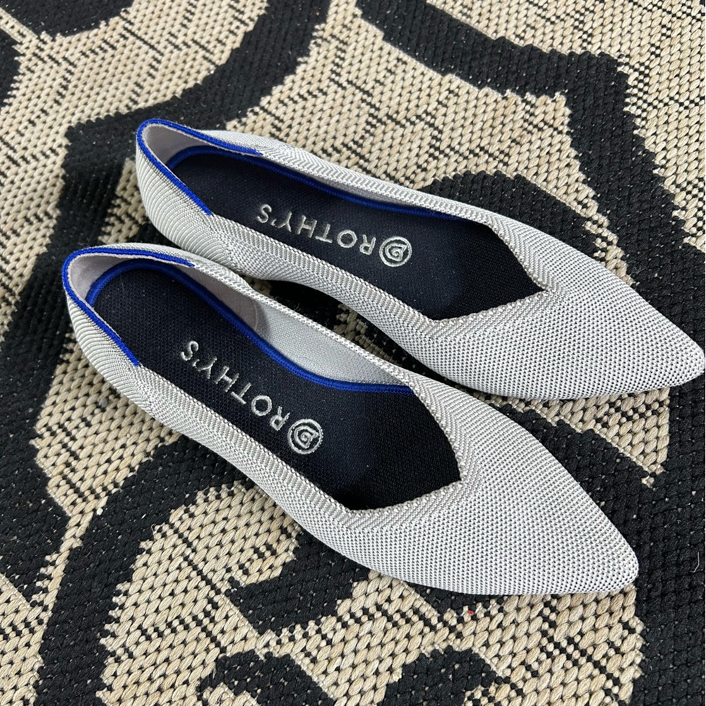 Light Gray Rothys Point 8.5